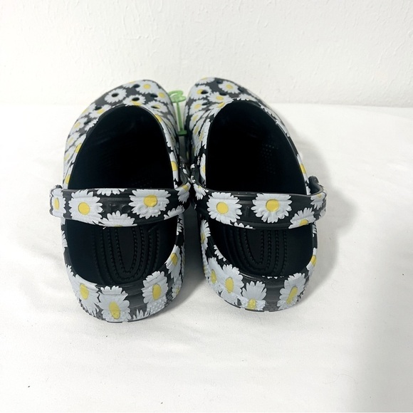 Crocs Men’s Classic Vacay Vibes Black Daisy Clogs NWT Size 12 Casual Everyday main image 5